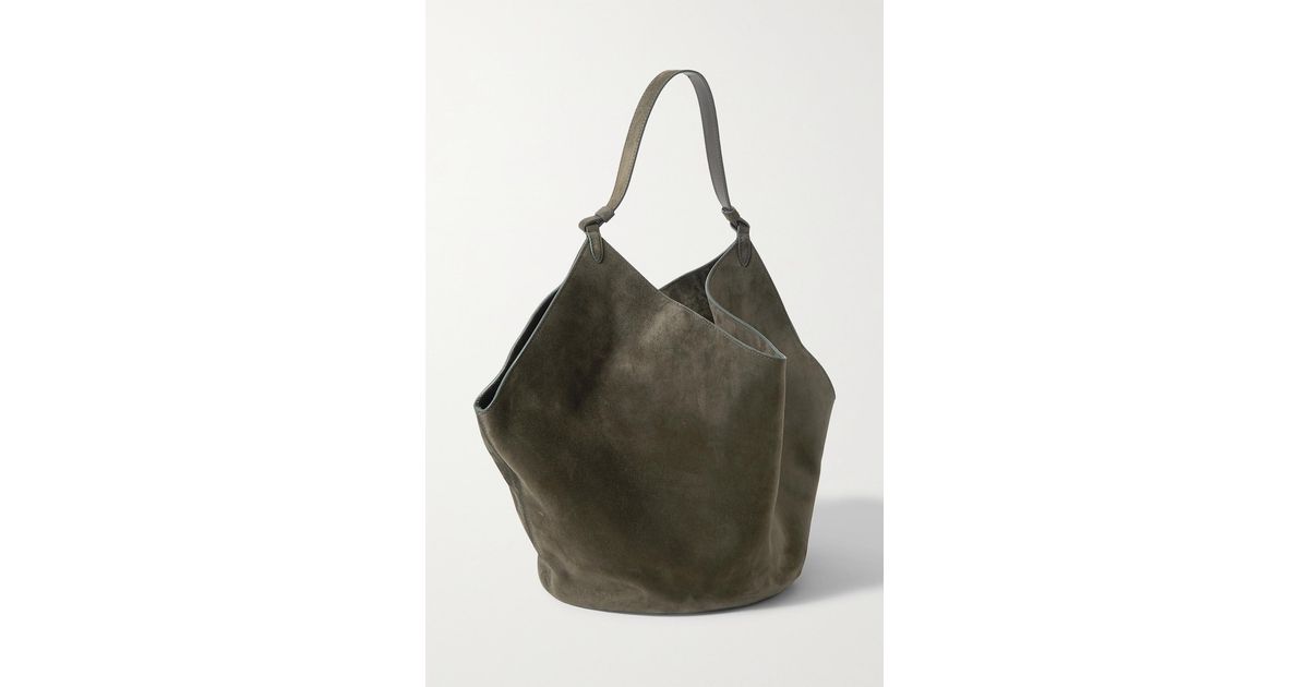 khaite lotus tote