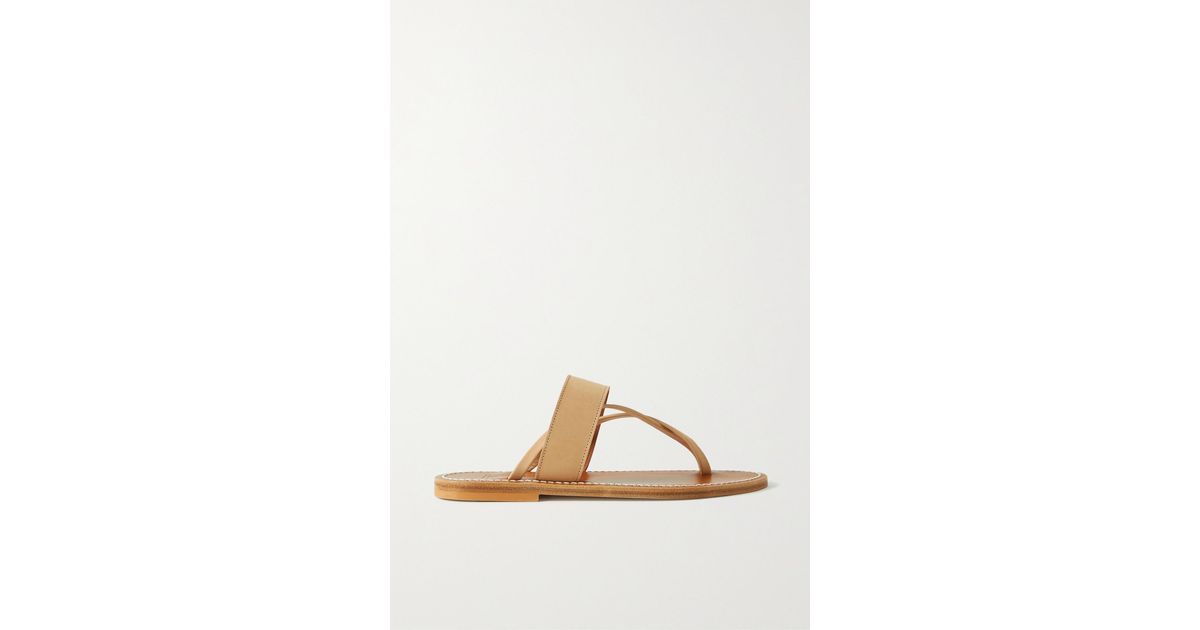 K. Jacques Net Sustain Nehru Nubuck Sandals in Natural Lyst UK