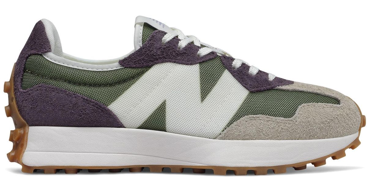 Athletic Shoe New Balance 327 Violet Kaki New Balance 327 Oak Leaf