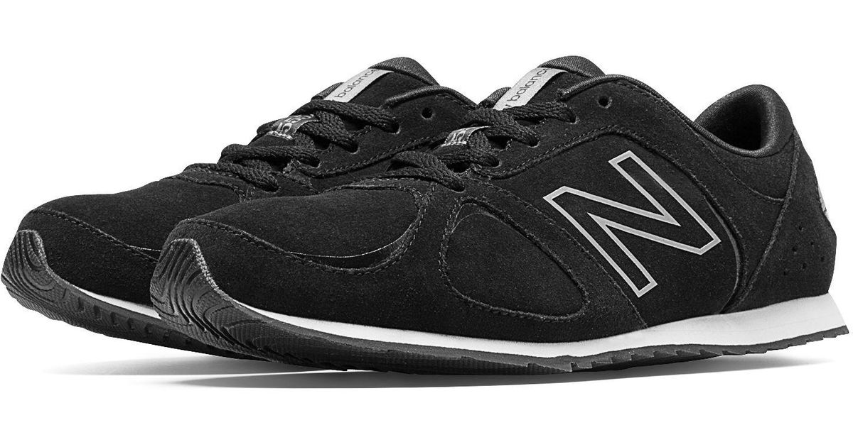 New Balance Suede 555 in Black for Men 