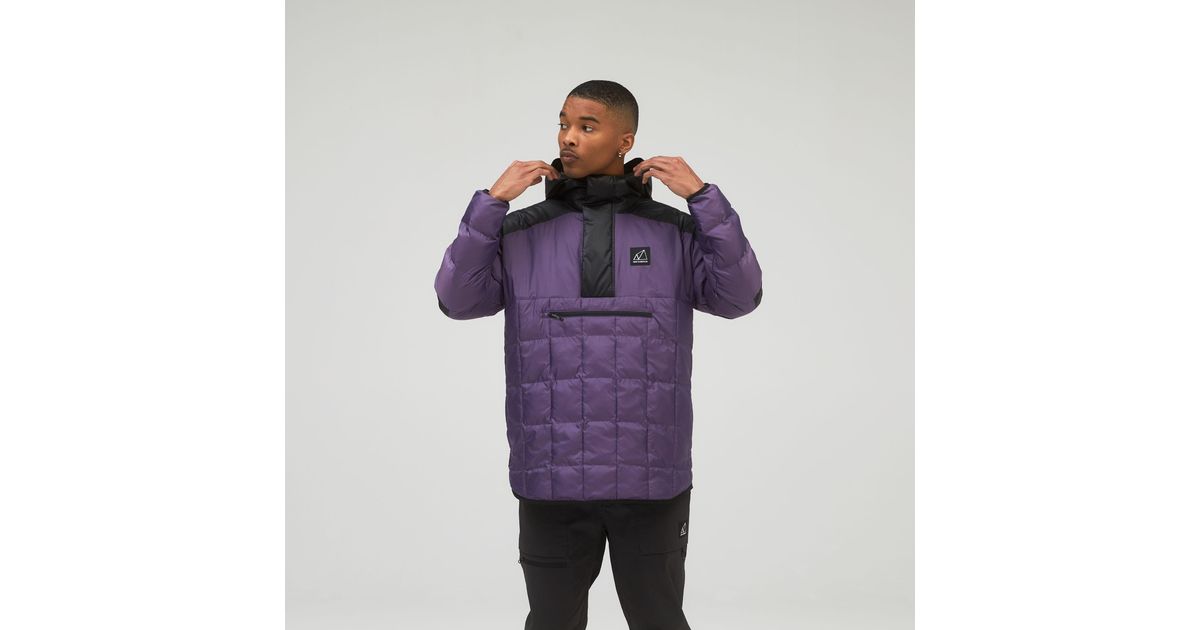 nb at iridescent puffer jacket