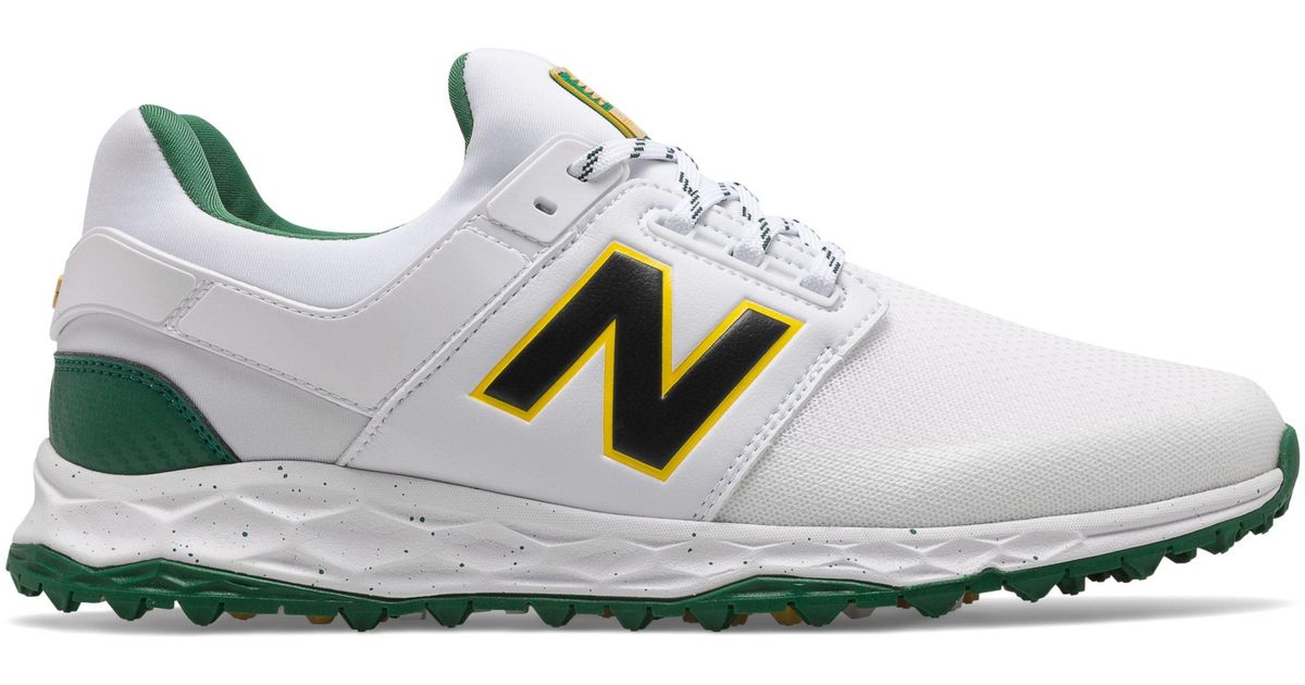 New Balance Fresh Foam Linkssl Golf Shoes in White for Men Lyst