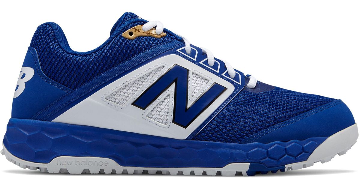 New Balance Rubber Fresh Foam 3000v4 Turf in Blue for Men - Lyst