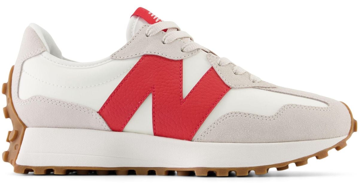 new balance 327 primary red