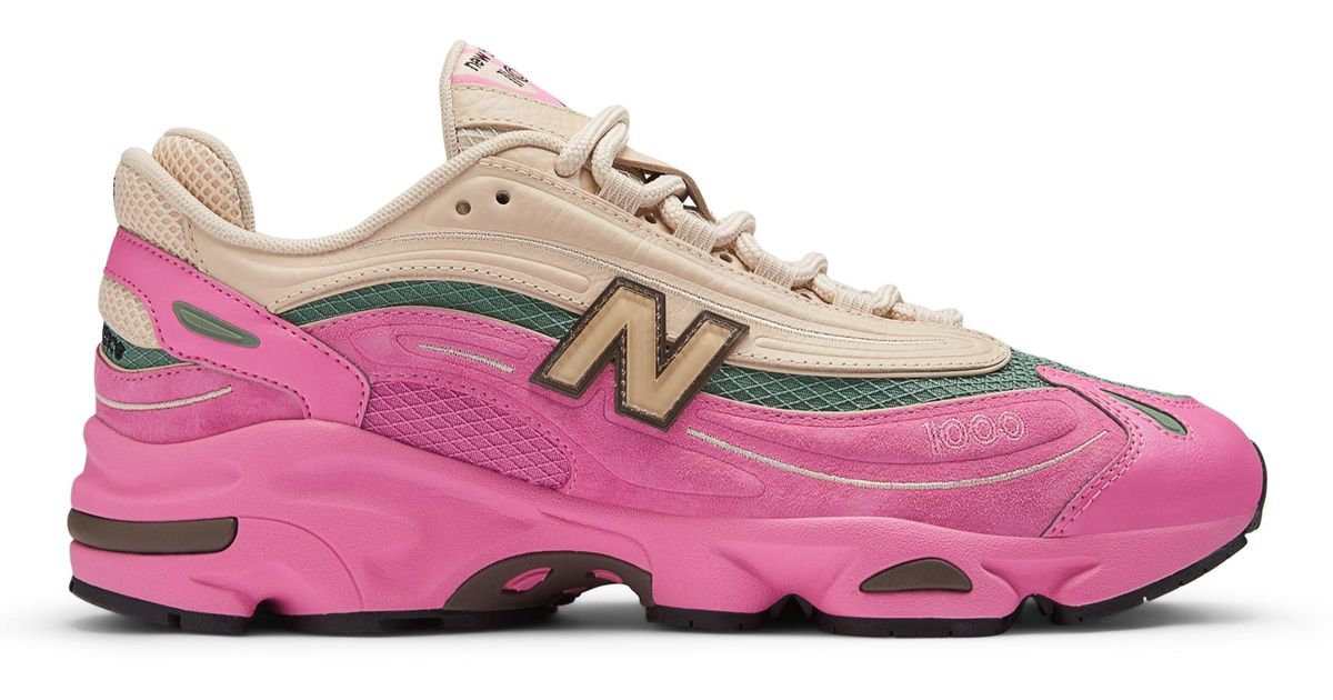 New Balance 1000 Sneakers in Pink Lyst