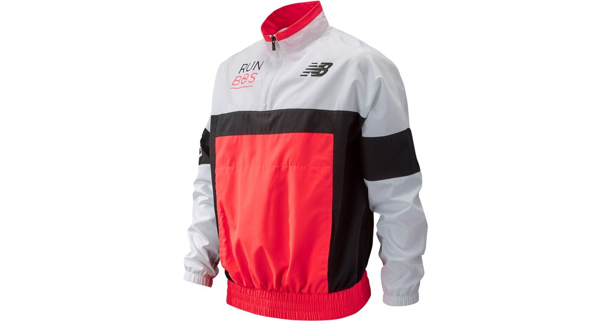 nb athletics windbreaker pullover
