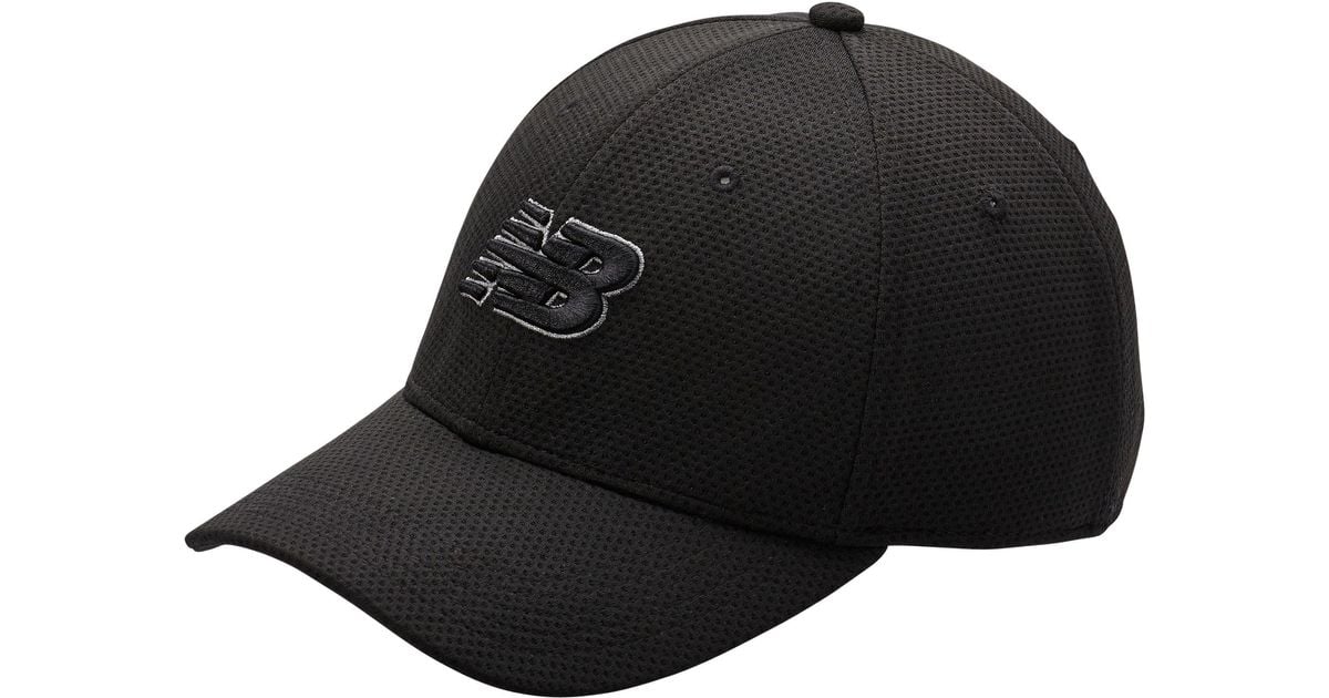 New Balance Nb Training Hat in Black for Men - Lyst