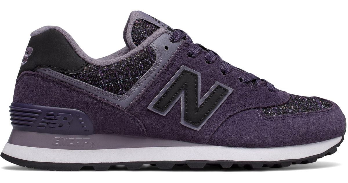 new balance 574 winter suede mesh