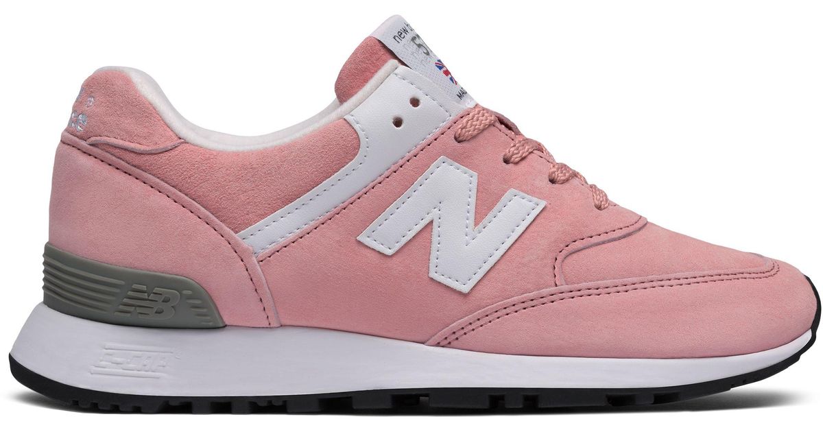 New Balance Rubber New Balance 576 Made In Uk Shoes in Faded Rose/White  (Pink) - Lyst