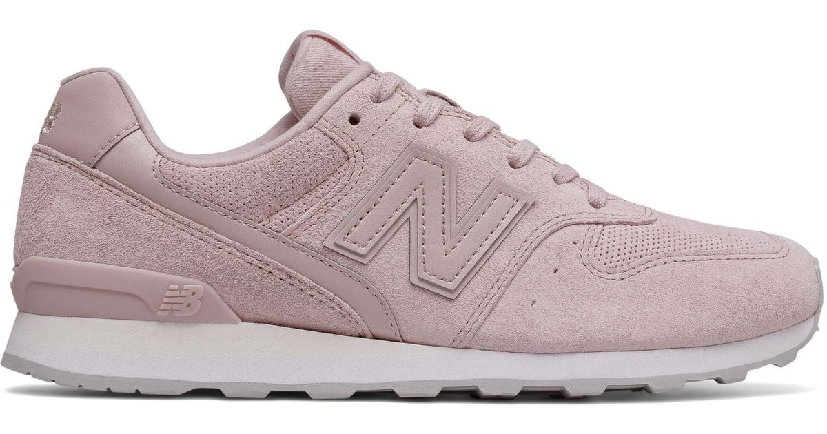 New Balance 696 Suede in Pink - Lyst