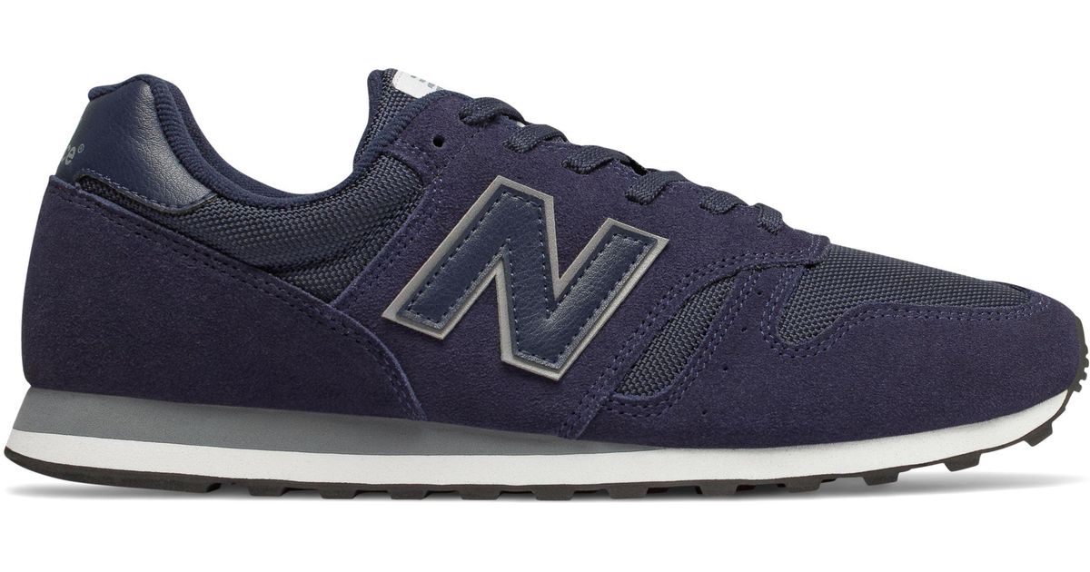 new balance 373 navy grey