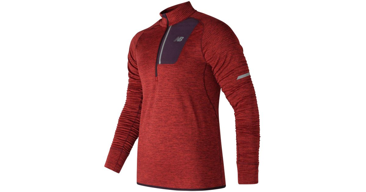 nb heat half zip