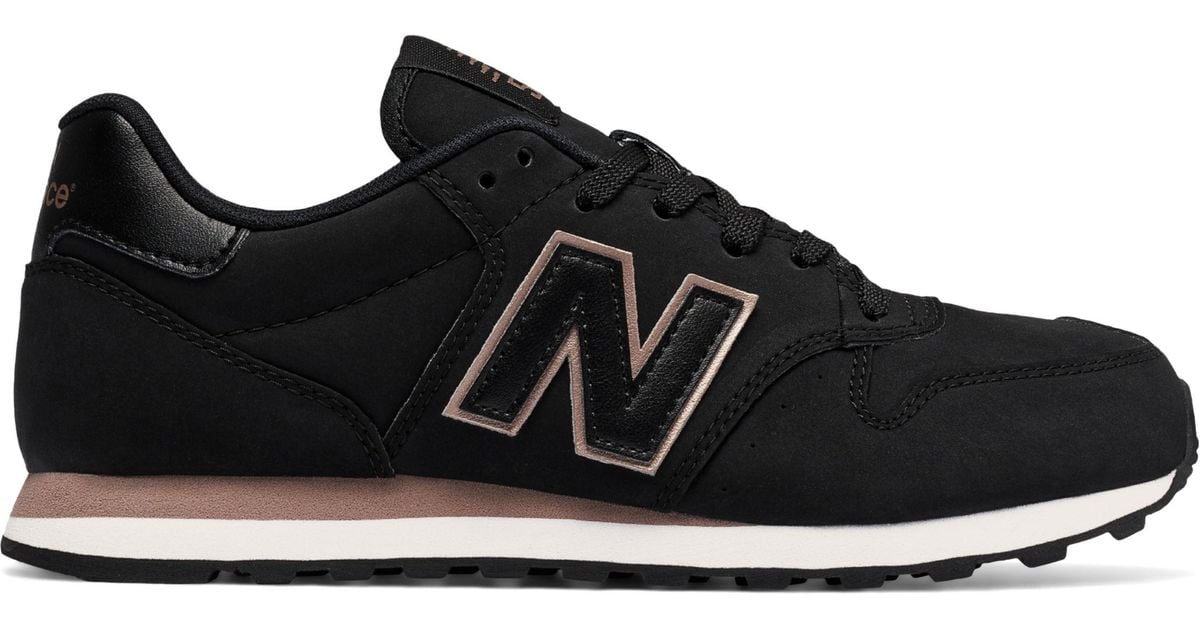 New Balance Synthetic 500 Classic in Black/Pink (Black) | Lyst UK