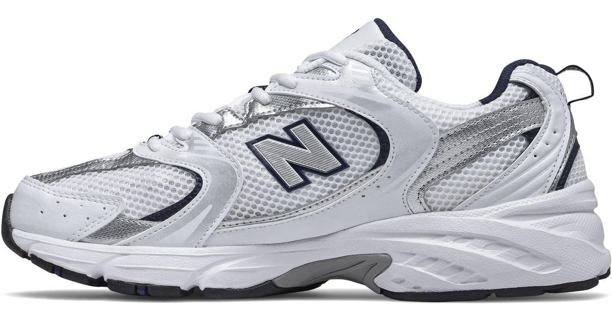 New Balance Men's 530 in White/Blue (White) for Men - Lyst