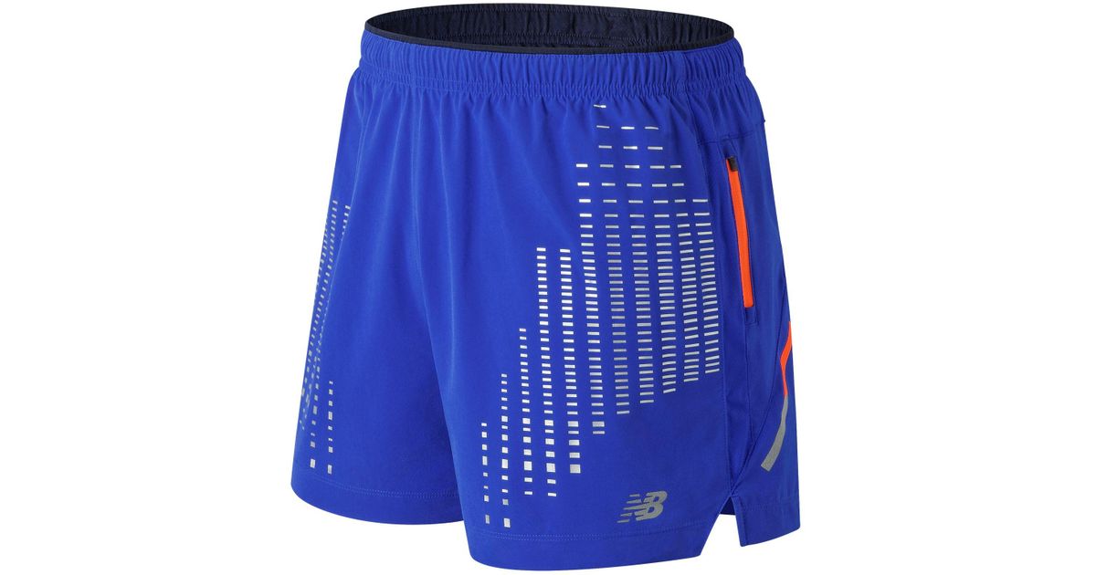 new balance impact 5 inch short