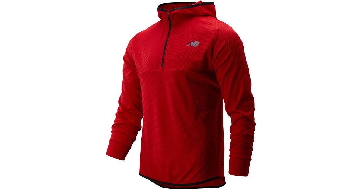 tenacity hooded qtr zip