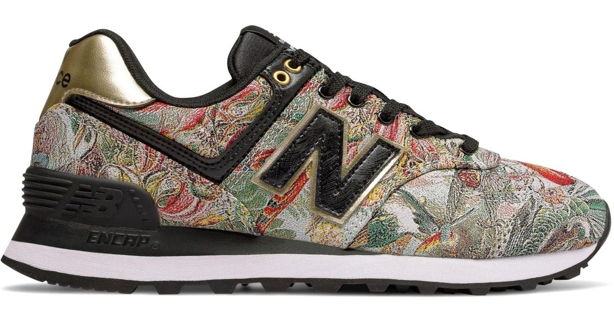 new balance floral sneakers