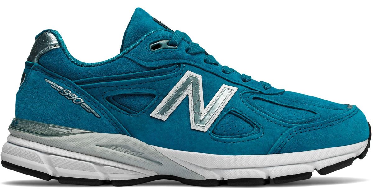 new balance 990v4 blue