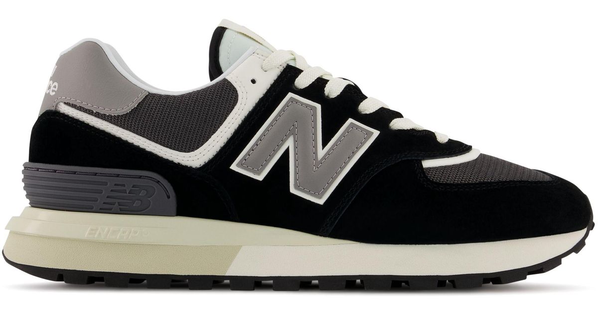 New Balance 574 Legacy in Black | Lyst UK
