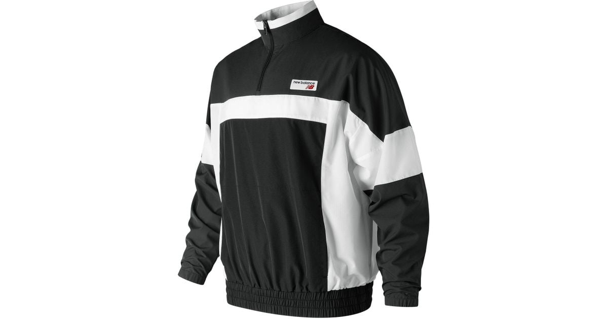 nb athletics windbreaker pullover