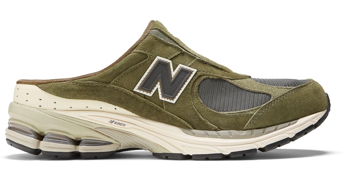 New Balance Sns X 2002r Mule Green for Men | Lyst