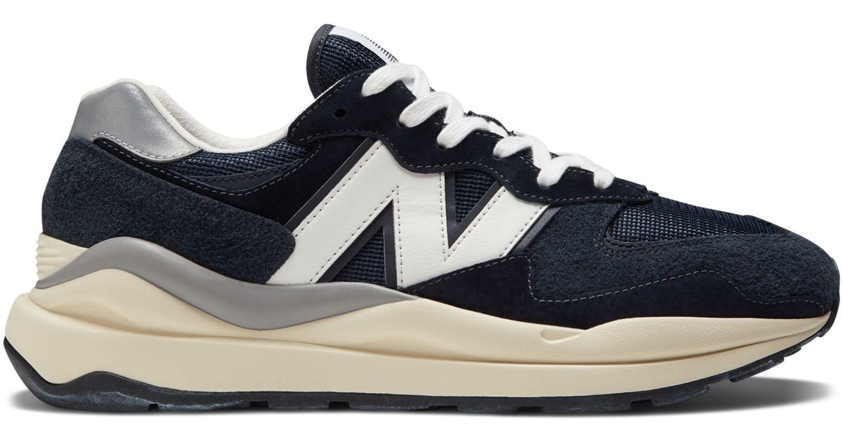 New Balance Leather 57/40 in Blue/White/Black (Blue) | Lyst UK
