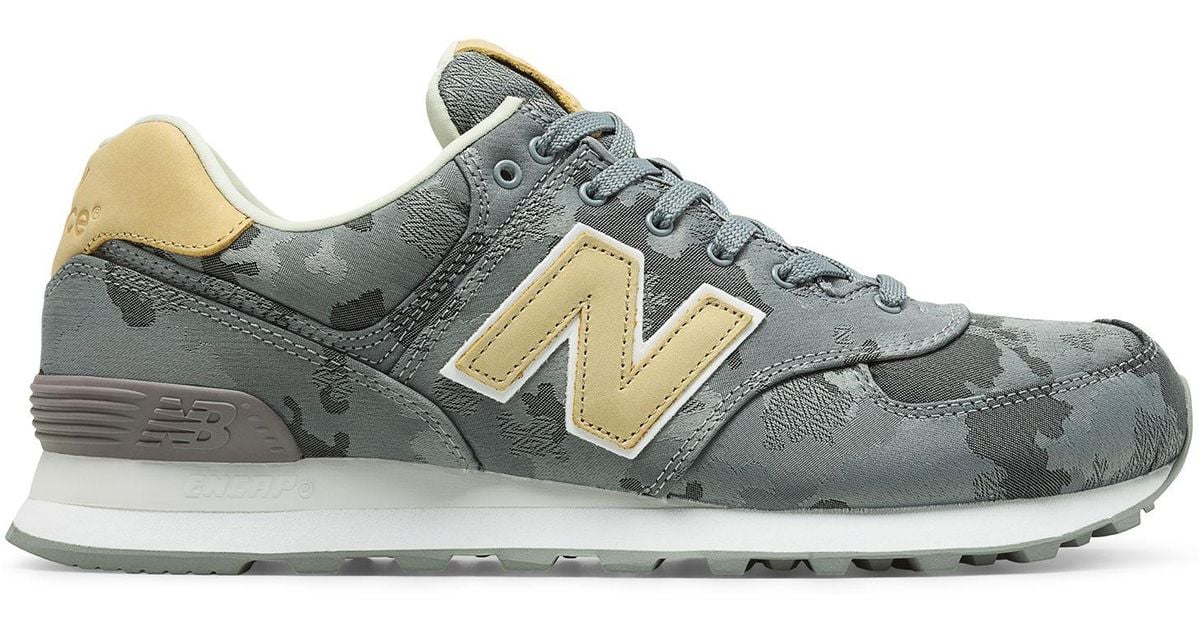 New Balance Suede 574 Camo for Men - Lyst