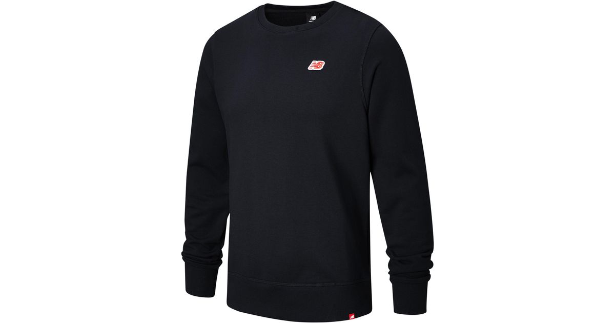 Small NB Pack Crew di New Balance in Nero - Lyst