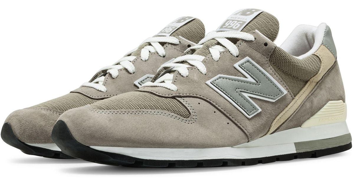 New Balance Suede Made In Us 996 Bringback in Gray for Men - Lyst