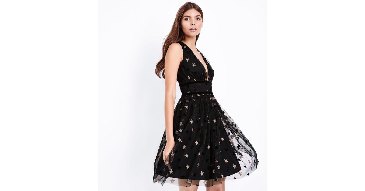 new look plunge dress