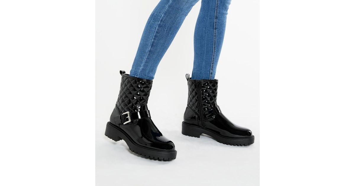 new look biker boots