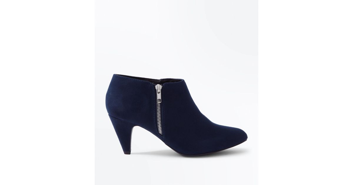 new look navy shoes