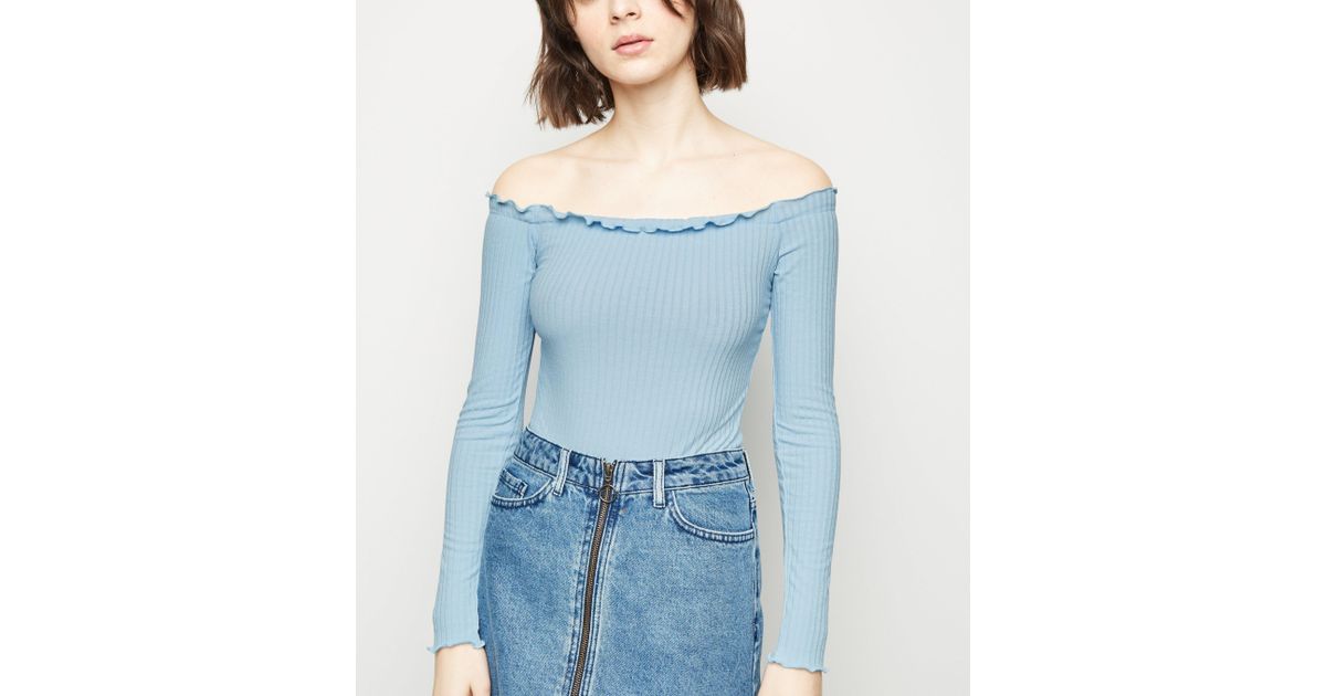 pale blue bodysuit