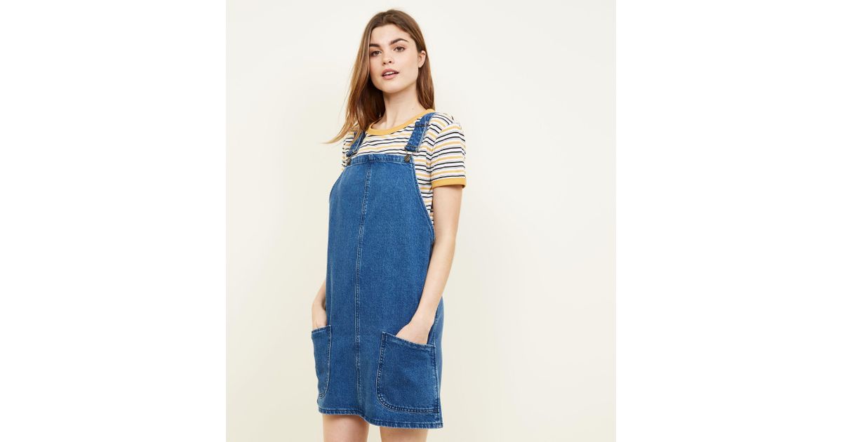 denim pinafore dress tall
