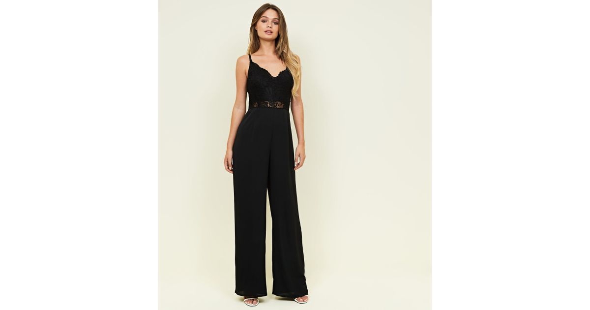 new look lace jumpsuit