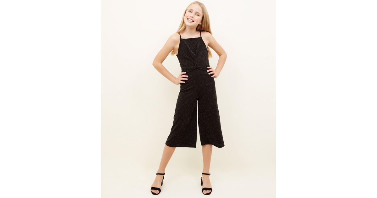 glitter jumpsuit new look