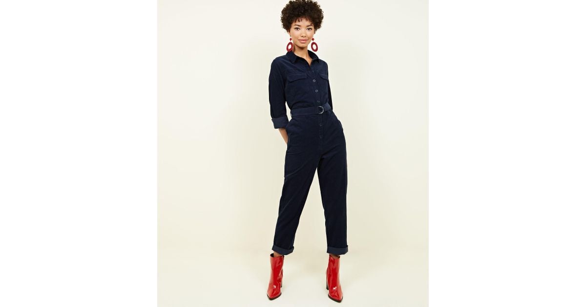 new look corduroy jumpsuit