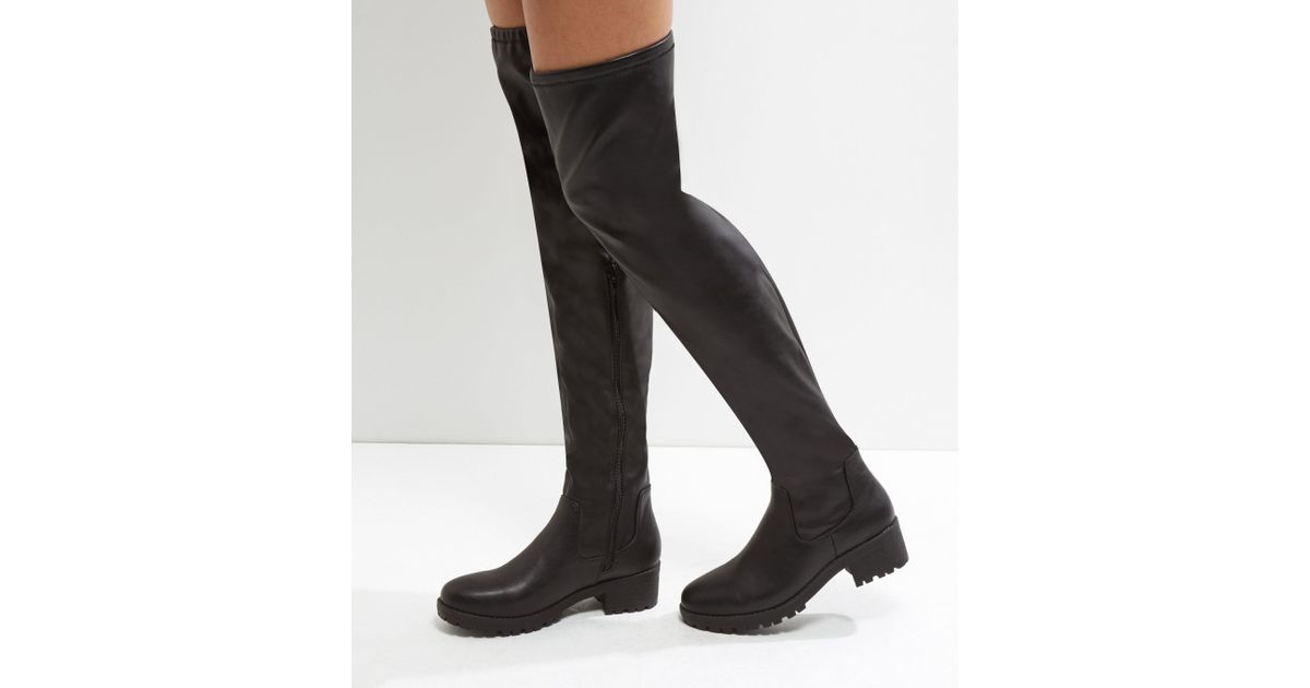 new look thigh boots