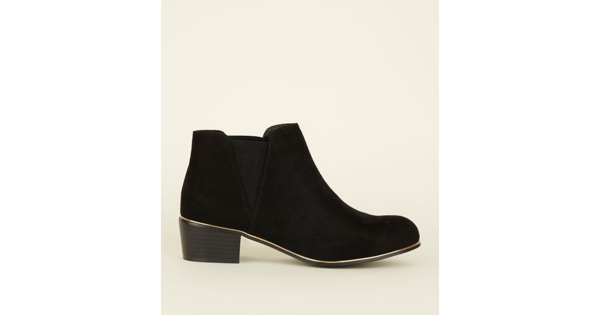 new look girls ankle boots