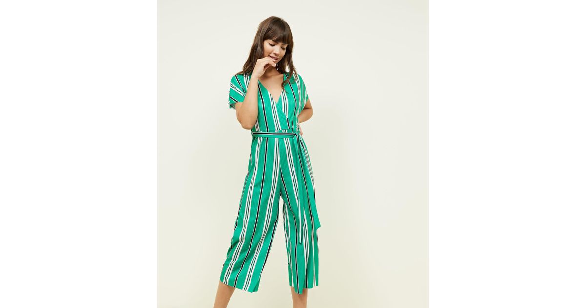 new look jumpsuit green