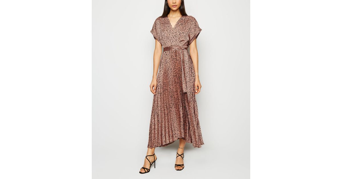 new look pleated dress
