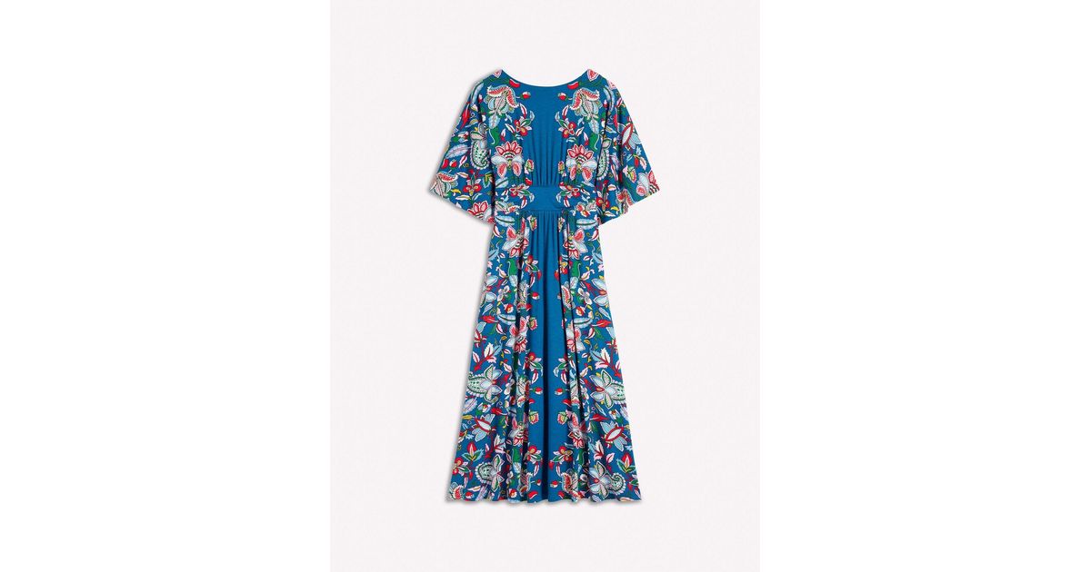 Boden Imelda Kimono Jersey Dress in Blue | Lyst Boden Imelda Kimono Jersey Dress in Blue | Lyst