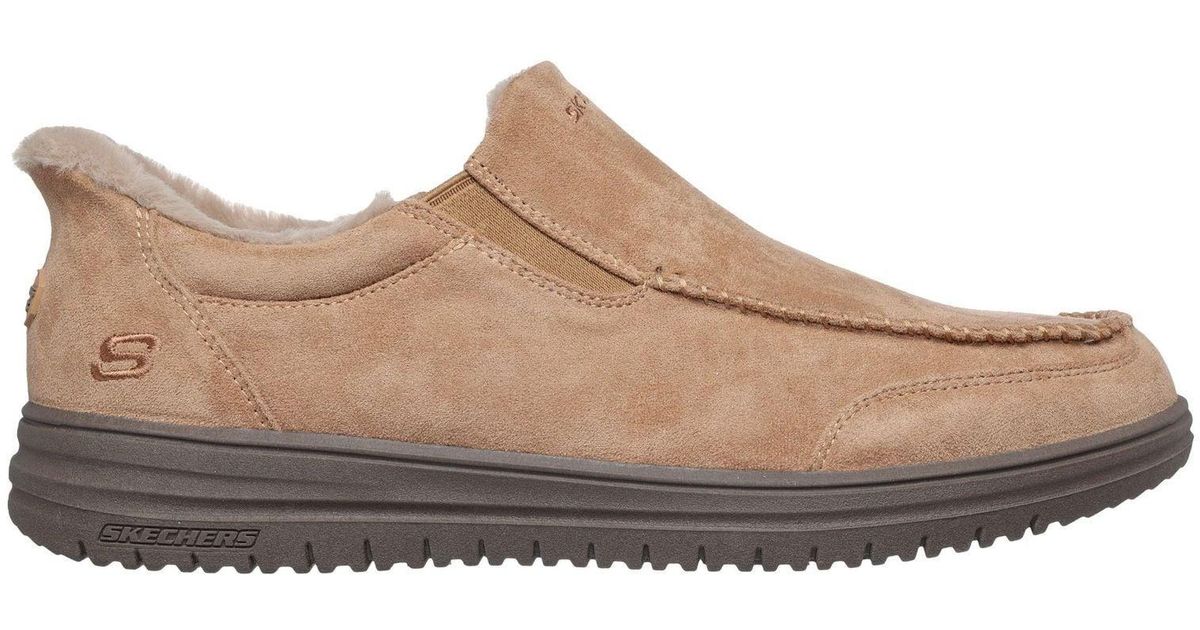 NEW SKECHERS men\'s murette scofield slip on in brown Buy Skechers Mens Murette - Scofield Online Botswana | Ubuy main image 2