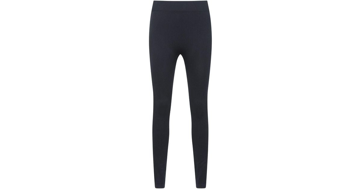 Mountain Warehouse Active Seamless Techtherm Base Layer Thermal in Blue ...
