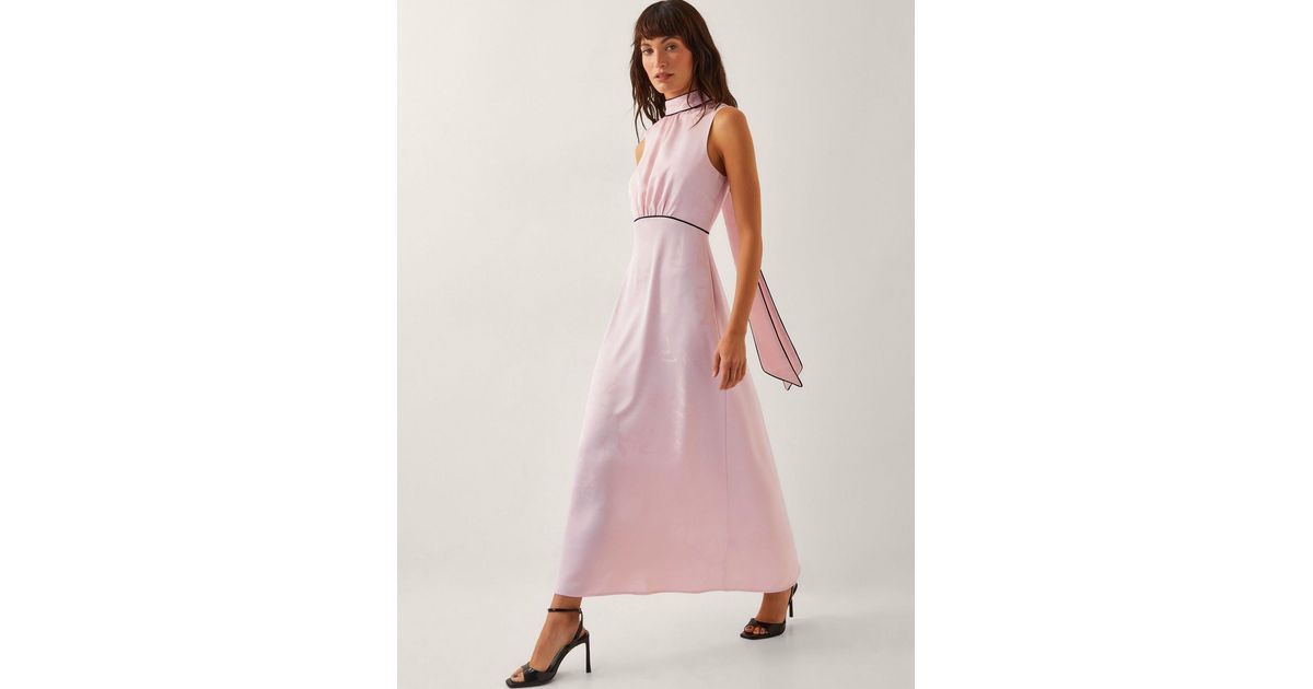 monsoon satin dress Savannah Satin Maxi Dress Blue