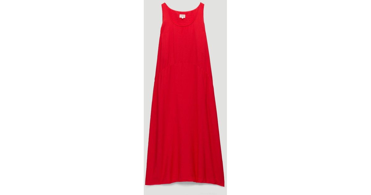 Hush Liddie Air Flow Barrel Tank Dress in Red | Lyst