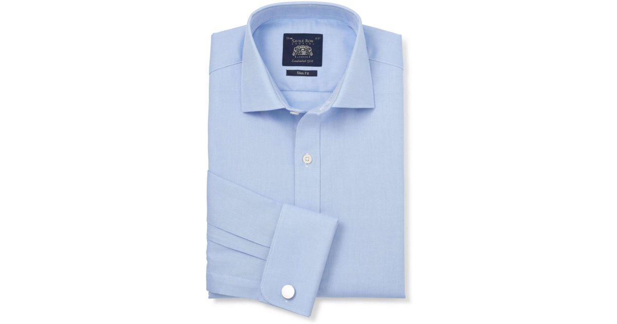 white christmas dresses Men's White Two-Ply Cotton Slim Fit Formal Shirt With Single Cuffs