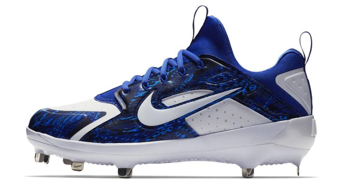 Nike Alpha Huarache Elite Low Men's Baseball Cleats in Blue for Men - Lyst