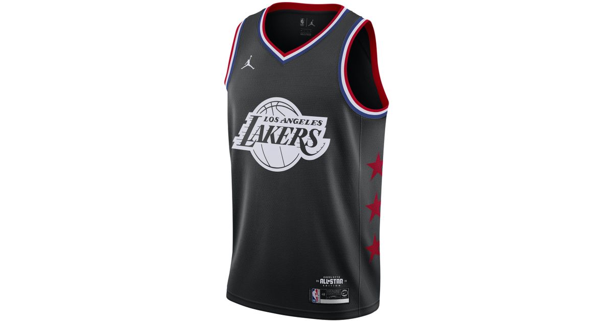 lebron james black all star jersey