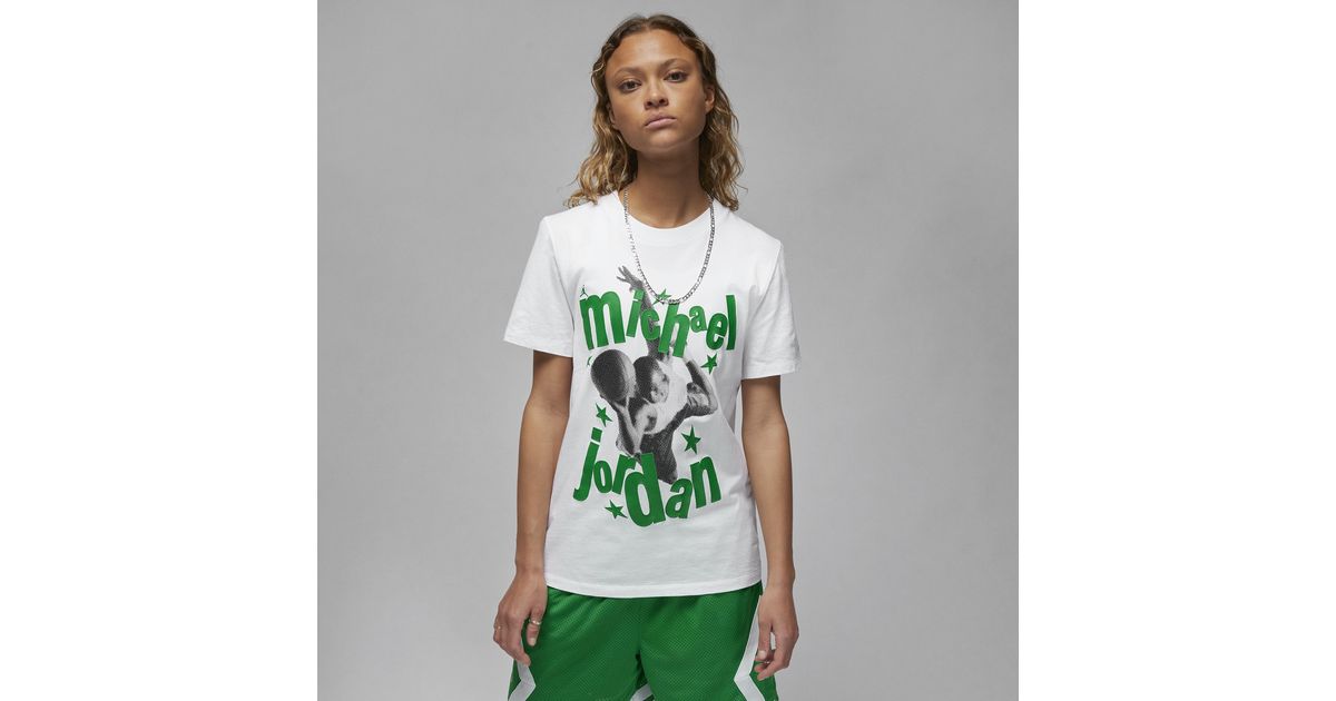 Nike (her)itage T-shirt in Green | Lyst